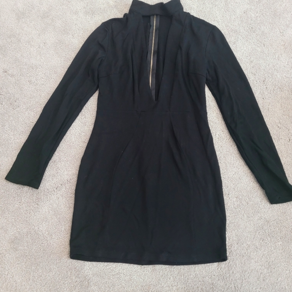 ✨️3/30✨️ Mini Black Turtle Neck Dress